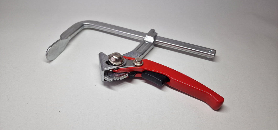 Quick-release clamp with 160 mm clamping range / 80 mm depth